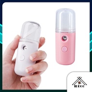 iDECO Mini Nano Spray Facial Steamer Face Sprayer Mist Sprayer Nano USB Rechargeable Hydrating Atomiser Facial Spray