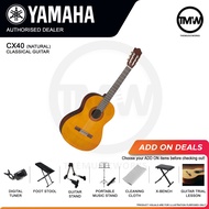 [LIMITED STOCK/PREORDER] Yamaha CX40 Electro Nylon Classical Guitar Spruce Top Full Size