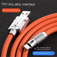120W super fast charger zinc alloy data cable for Android/type c charger/lighting