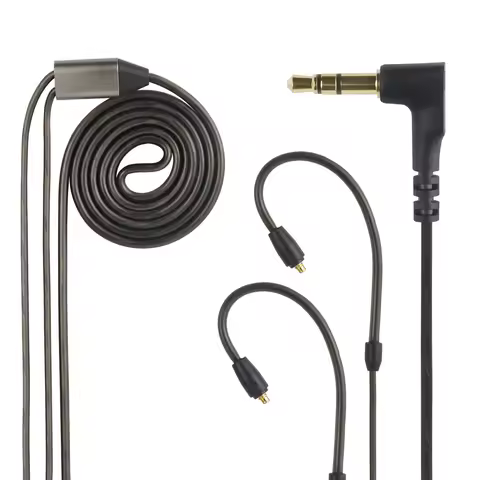 OKCSC 2.5mm/3.5mm/4.4mm/Type c Plug Replacement Earphone Cable for Sennheiser IE300 IE600 IE900 akg 