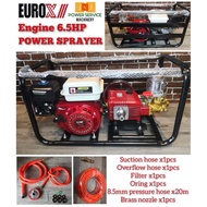 EUROX 6.5HP/BUFFALO 7.5HP GASOLINE ENGINE PLUNGER PUMP POWER SPRAYER PPQ4508.