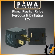 Votec 100% Authentic Signal Flasher Relay 12V 3Pin Perodua Daihatsu 81980-97201 066500-4301