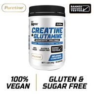 MK Muscle Kingdom Creatine + Glutamine 500 g (Free Gift) 100 serving - Halal Creatine, Halal Glutami