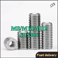 Screw Converter、304 Stainless Steel Slotted Thread Insert Repair Screw Sleeve Thread Reinforcement F