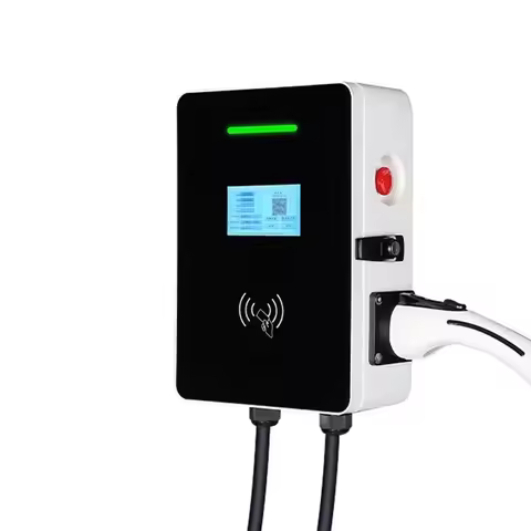 New Charger Wallbox 7kw Dc Charger Ev Electric Car Ev Charging Station Pile 3.5kw 7kw 22kw 16A 32A T