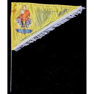 Sacred Yantra Flag of Luang Phor Pan Wat Mongkol Kothawas | Twin Tiger Flag for Protection, Power & 