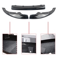 Magickit Carbon Fiber Look Style Front Bumper Lip Spiltter For BMW 2020-2023 G22 G23 430i M440i i4 F