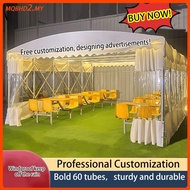 Sliding Canopy Outdoor Sunshade Mobile Retractable Shed Night Market Shed Parking Shed Logistics War