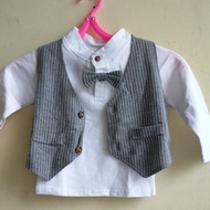 KEMEJA HONEY BJ180 SET of vests, long pants, children's vests, imported shirts, toddler boys
