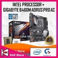 P.W.P. Intel Core i5 10400/10400F/Core i7 10700/10700K/10700F+Gigabyte B460 AORUS PRO AC Motherboard