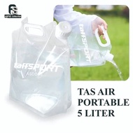 5 LITER PORTABLE WATER BAG FOLDABLE WATER BAG/ TRAVEL WATER BAG/ 5 LITER TAFFSPORT/