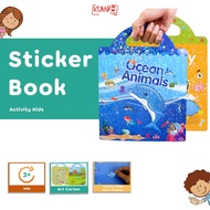 Children's Sticker Book Educational Toys Sticker Book Activity Kids