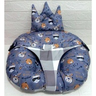 Multifunctional Baby Sofa with Safety Buckle, Free Flat Beam and Plastic Mica