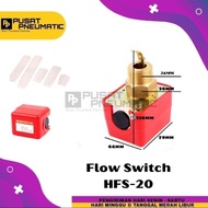 3/4" Flow Switch Water Flow Control HFS-20 Size 3/4 Inch