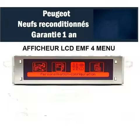 Support USB Bluetooth 4 Menu Display Red Screen Monitor 12 pin for Peugeot 307 407 408 3008 5008 cit