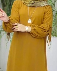 Shintia Gamis Set Rok Dewasa Lebaran Modern Terbaru 2022 Ori
