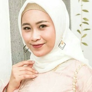 Hijab accessories Black 2D square hijab earrings