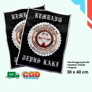 The Largest Embroidery bet 30x40 Brotherhood Loyal Heart TUNAS MUDA Best Quality WININGO/bet kembang