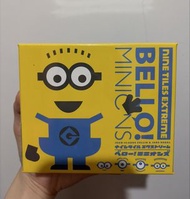 全新 nine tiles extreme minions 正版 日本 桌遊 boardgame 小黃人 小朋友 親子遊戲 oink games card 交換