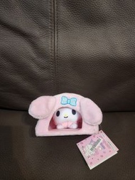 全新 日本 Sanrio My Melody 趴趴造型連屋仔 公仔