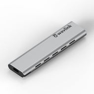 Wavlink Vỏ Nhôm M.2 NVMe SSD USB 3.1 Gen 2 (10 Gbps) Vỏ SSD NVMe PCI-E M.2 Hỗ Trợ UASP Cho NVMe SSD