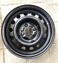 velg besi /Kaleng ukuran ring 14 lubang 4 copotan layak pakai PCD 4x100