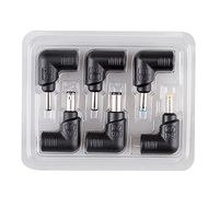 LVSUN Laptop DC Connector Adapter Tips Set 6pcs Fit for Different Notebook Power Plugs for Dell Sams