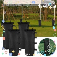 SIMPLESHOP 1/4Pcs Garden Gazebo Foot Leg, Canopy Black Tent Sandbag, Portable with Handle Party Tent