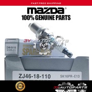 New Genuine ZJ46-18-110 (4pc) = SET Iridium Spark Plug Mazda 2/3 NON SKYACTIVE 1.3l 1.5l 1.6l 2007-2