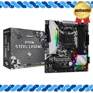 ASRock Motherboard B450M Steel Legend - Compatible with AMD Ryzen AM4 - B450 Micro ATX Motherboard [