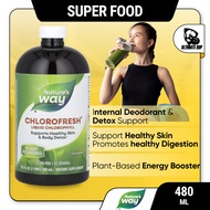 Nature’s Way, Chlorofresh Liquid Chlorophyll – Healthy Skin & Detox Support, Green Super Food, Unfla