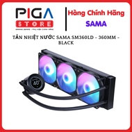SAMA SM360LD WATER COOLER - 360MM - BLACK