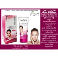 OXYGLOW SAFFRON  &amp; LIQUORICE FAIRNESS CREAM SOFT &amp; GLOWING SKIN SPF 15 60gm