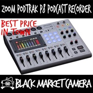 [BMC] Zoom PodTrak P8 Portable Multitrack Podcast Recorder *Local Warr/Ready Stock