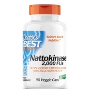 Nattokinase 2000 FUs 90 Veggie Caps Doctor's Best