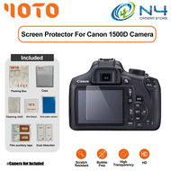 FOTO Canon EOS 1500d Tempered Glass Lens Screen Protector for Canon 1500D screen tempered glass