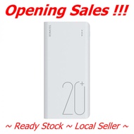 ★NEW★ Romoss Sense 6+ 20000mAh Powerbank White Fast Charge with QC 3.0 Local Seller Ready Stock