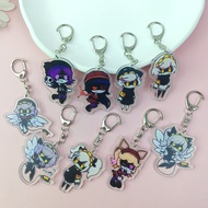 Murder Drones Anime Keychain Acrylic Double Sided Cartoon Figure Pendant Car Key DIY Accessories