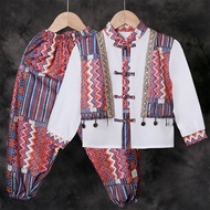 【COD】buwan ng wika costume for boy girl buwan ng wika costume for boy Children Dai Traditional Costu