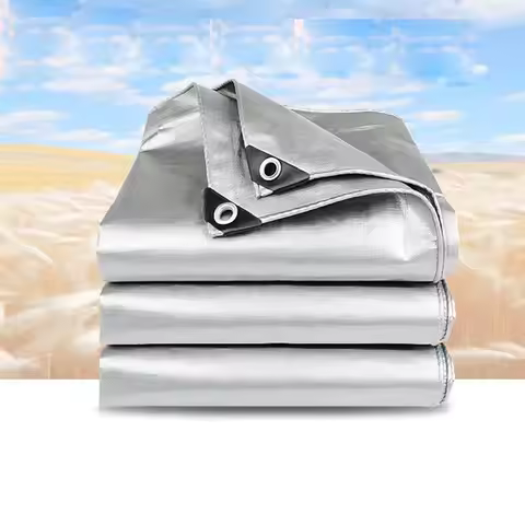 2mX3m PE Tarpaulin Outdoor Awning Camping Tent Mat Garden Plant Shed Sun Shade Furniture Cover Rainp
