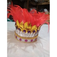 Mote Feather Hat Headdress Feather Dance Creation