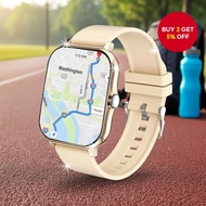 New Smart Watch for Men Women 2.02 AMOLED BT Call GPS Tracker Sport Waterproof Heart Rate Fitness Tr