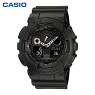 [100% Original Casio G Shock]G-shock Men's Resin Strap Watch Extra Large Series GA100-1A2 GA-100-1A2
