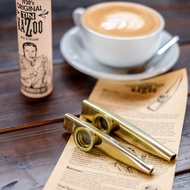 [Enxin Musical Instruments] Made In Uk Clarke Original TIN KAZOO Metal Gold