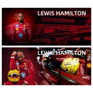 Gift-F1 Racing No. 44 Hamilton Ferrari Double-Sided Background Card