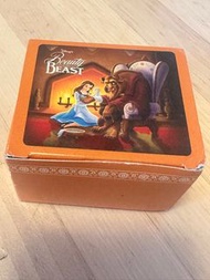 全新未使用，中古Disney’s Beauty and the Beast 迪士尼美女與野獸日本Disneystore限定日本製音樂盒music box Made in Japan