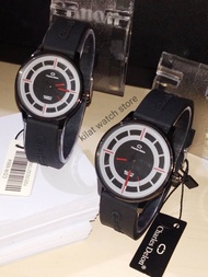 original Charles Delon jam tangan tali Rubber