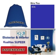 cat tembok kualitas super / cat tembok kiloan / cat tembok biru tua / cat tembok biru dongker / cat 