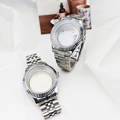 NH35 case 36mm/41mm stainless steel Datejust oyster case NH35 NH38 NH36 movement 28.5/30.5mm dial co
