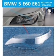 FOR BMW 5 E60 E61 520 525 530i 2004-2010 headlamp cover headlight cover cap lampu depan Lens cover l